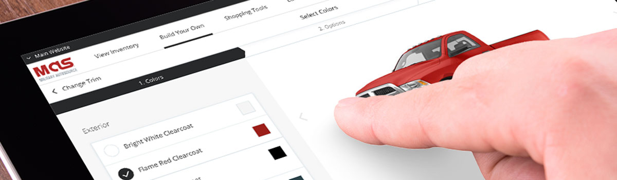MAS website for building a car